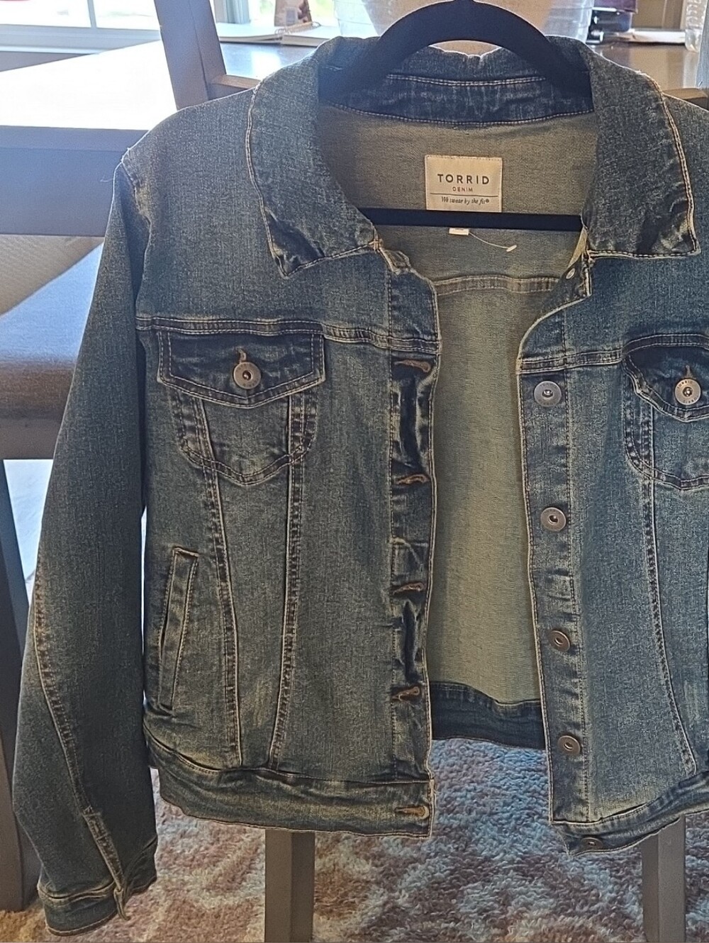 torrid Blue Denim Jean Jacket size 00